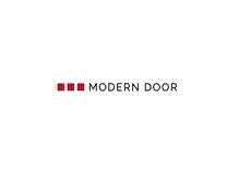 Tablet Screenshot of moderndoor.com
